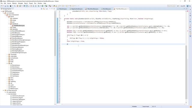 Doors - Minecraft Modding Tutorial 1.12.2 - Episode 38