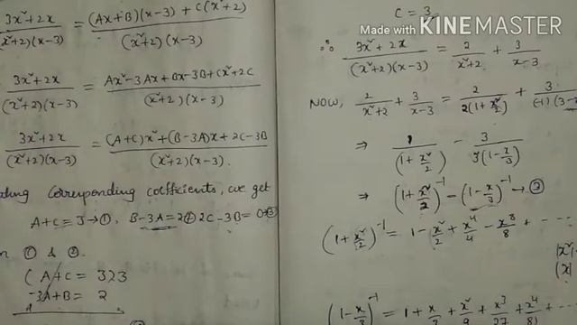 Partial Fractions|Intermediate 2A|Exercise 7(d) смотреть онлайн