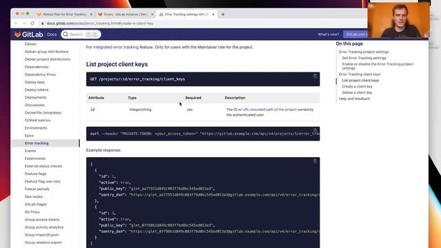 GitLab Observability Error Tracking Demo смотреть онлайн