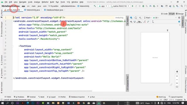 Android Bangla Tutorial Part 01 || display sqlite data in listview android (Android Studio) смотреть онлайн