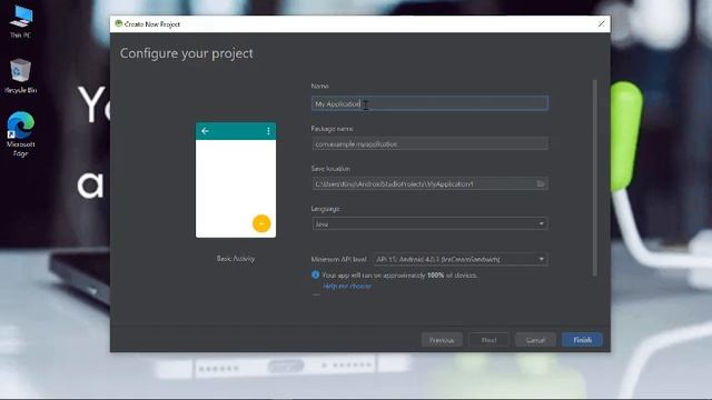 Install Android Studio with Hello World example in pashto смотреть онлайн