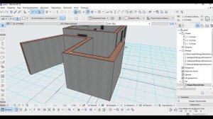 ArchiCAD - проблемы сопряжения стен
