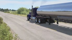 Автомобили против низких труб – BeamNG.Drive