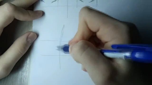 Аниме глаза - Как нарисовать аниме глаза поэтапно. Как рисовать аниме глаза. смотреть онлайн