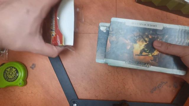 Распаковка warscroll cards Orruk Warclans и кубиков от GW смотреть онлайн