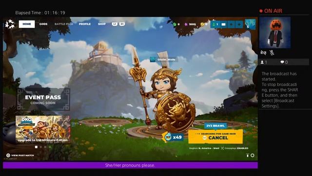 New Arena Fighty Game! [No Mic] смотреть онлайн