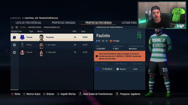 MATHEUS NUNES 2.0 !? - FIFA 23 Sporting Modo Carreira #2 смотреть онлайн