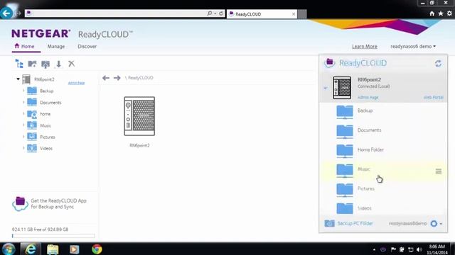 Using NETGEAR ReadyCLOUD PC App, sync files and folders from PC to ReadyNAS смотреть онлайн