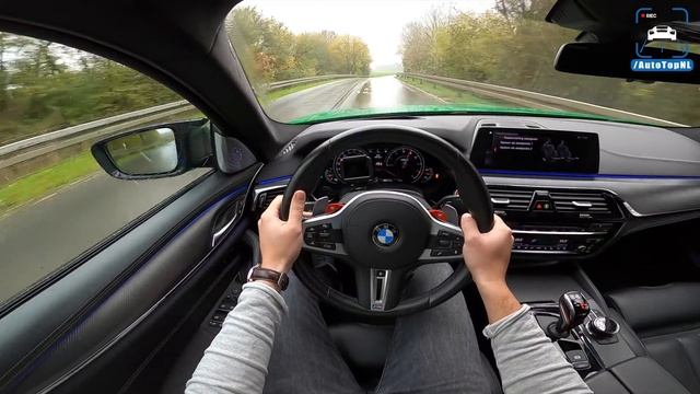 809HP BMW M5 F90 | LOUD! POV Test Drive By AutoTopNL