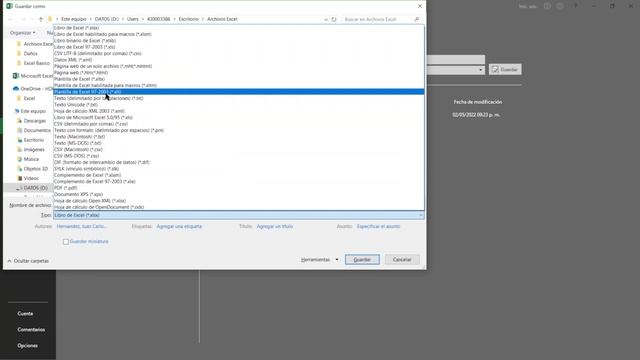 10 Tipos de Archivos en Excel смотреть онлайн