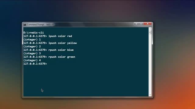 Lists in Redis DataBase смотреть онлайн