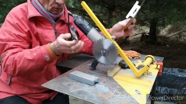 Переточка зуба дисковой пилы на полукруглый. смотреть онлайн