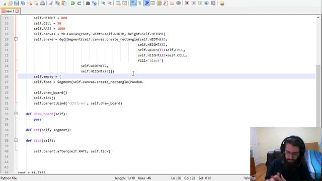 Let's Code Python: Snake, Part 1 смотреть онлайн