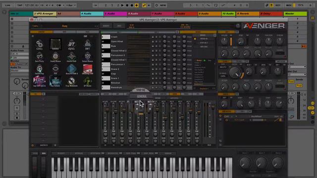 6. Поканальная работа Avenger в Ableton смотреть онлайн
