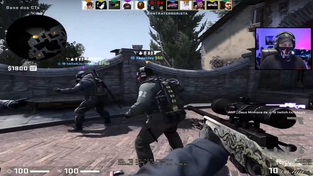 CS:GO Gameplay do jogo Counter Strike Global Offensive na GamersClub - Mapa Inferno смотреть онлайн