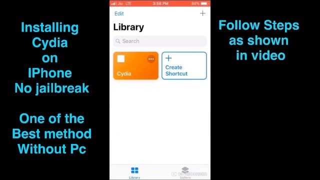 How to install cydia on your iphone, ipod, or ipad (without jailbreak) смотреть онлайн