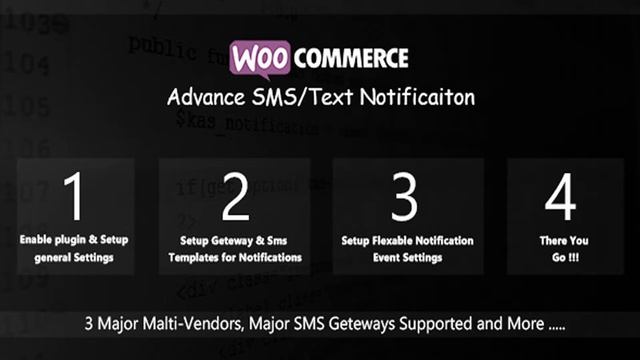 WooCommerce Advance SMS/Text Notification | Codecanyon Scripts and Snippets смотреть онлайн