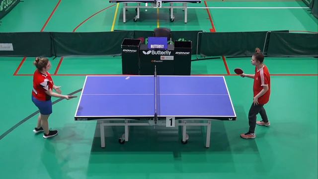 Первенство России по настольному теннису 2023 (спорт глухих) 2-й день. Стол 1. смотреть онлайн