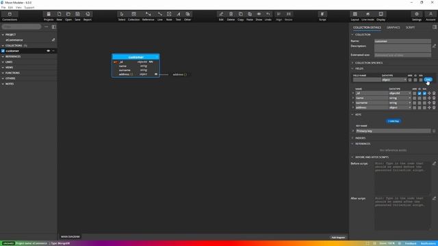 How to draw ER diagrams for MongoDB in Moon Modeler смотреть онлайн