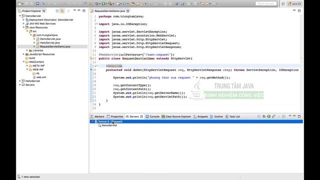Java Servlet 06 - ServletRequest trong Java Servlet - Java Master Edu смотреть онлайн