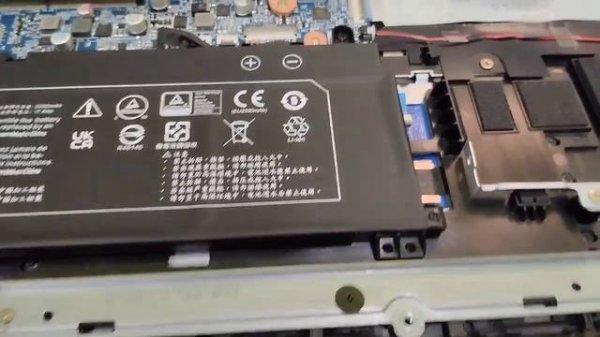 Ноутбук ARDOR GAMING NEO установка SSD