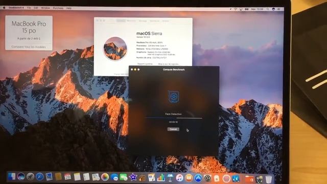 MacBook Pro 15" 2017 i7 16G 2133 Radeon Pro 554 2MB VideoCard benchmark смотреть онлайн
