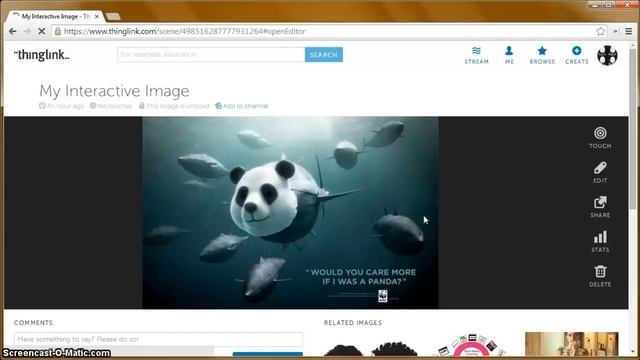 Видеоурок: как создать активные фотографии с помощью бесплатного сервиса ThingLink? смотреть онлайн