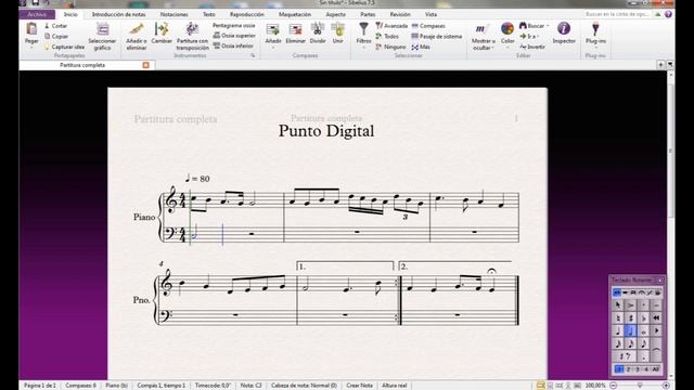 Clase Sibelius - Punto Digital Las Rosas смотреть онлайн