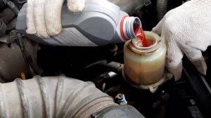 Меняем жидкость в ГУР