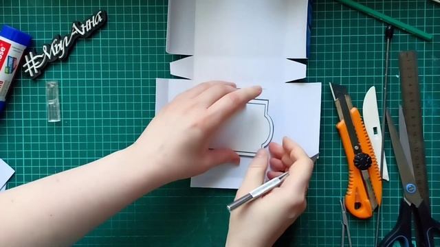 Легко и просто! Коробок для упаковки из одного листа А4 ?? БЕСПЛАТНО делюсь макетами для печати ? смотреть онлайн