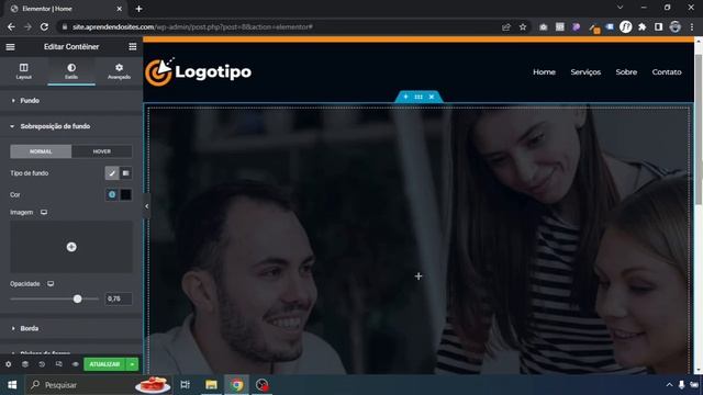 Como Fazer um SITE PROFISSIONAL com WordPress + Elementor Grátis (Passo a Passo) смотреть онлайн