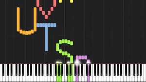 Play the Alphabet with the Piano (Synthesia)