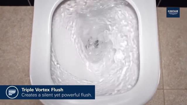 Преимущества подвесных унитазов серии Euro Ceramic от GROHE смотреть онлайн