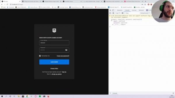 Epic Games Store ReactJS  -  MaterialUI, ReactJS, TypeScript  - React Hook Form #7