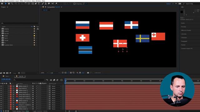 2.5 Нулевой объект null object в after effects смотреть онлайн