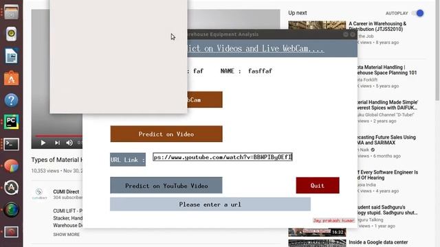 Object Detection using Tkinter - Python GUI смотреть онлайн