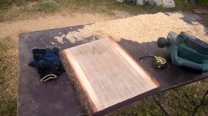 Изготовление торцевой дубовой доски своими руками( 1 часть)