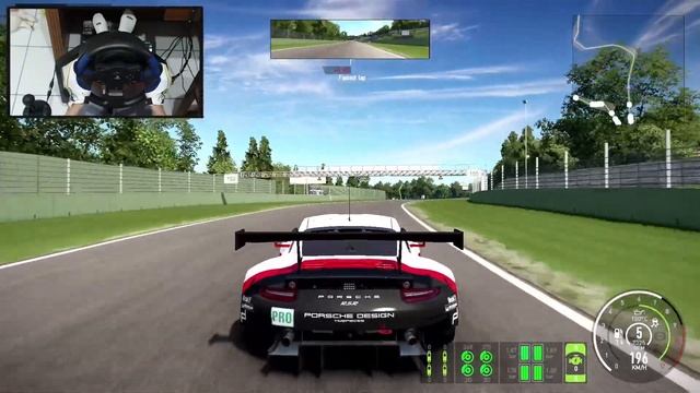 Project Cars 2 | Porche 911 RSR GTE | Thrustmaster T150 Pro | Steering Wheel Gameplay смотреть онлайн