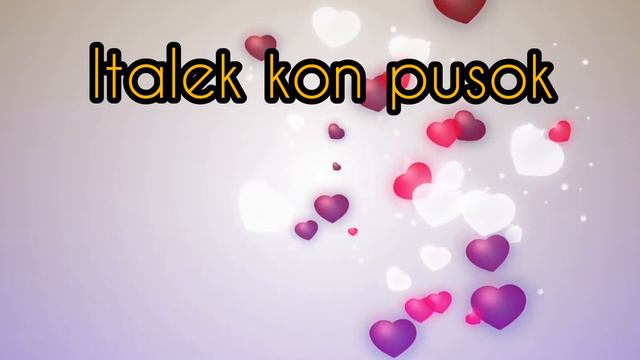 ITALEK KON PUSOK-LYRICS/-with Chords-IGOROT SONG/KANKANAEY SONG смотреть онлайн