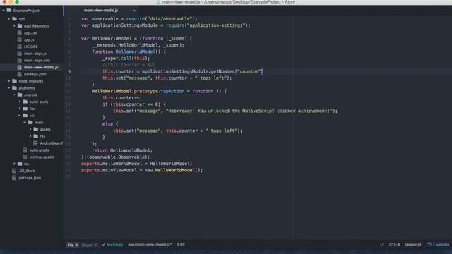 Saving Data In Your NativeScript Mobile Application смотреть онлайн