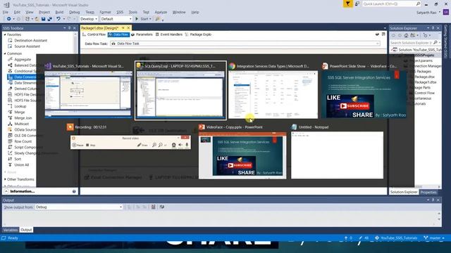 35 SSIS Understanding Data Conversion Task | SQL Server Integration Services смотреть онлайн