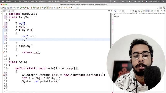 Introduction To Generics In Java | Core Java | Satyam Raha смотреть онлайн