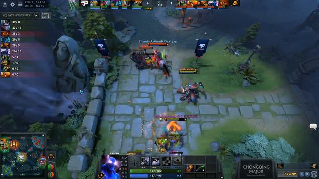 paiN vs ThunderP Game 1 - Chongqing Major SA Qualifier: Group Stage w/ Grant, Capitalist, Blitz смотреть онлайн