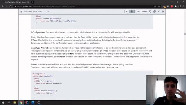 Spring Framework Lectures смотреть онлайн