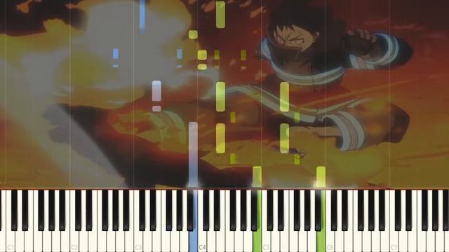 初級　ピアノ　「インフェルノ」　TVアニメ　炎々ノ消防隊　OPテーマ　　　Mrs.GreenApple смотреть онлайн