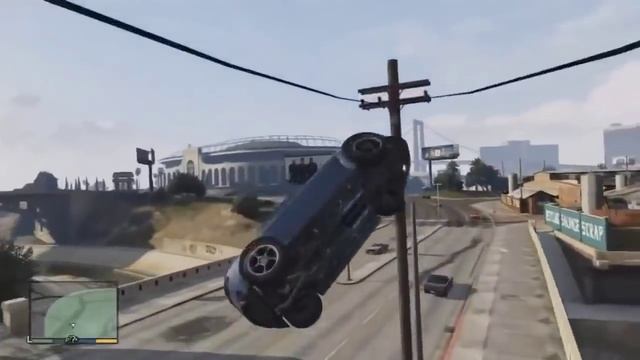GTA 5- трюки на машинах смотреть онлайн