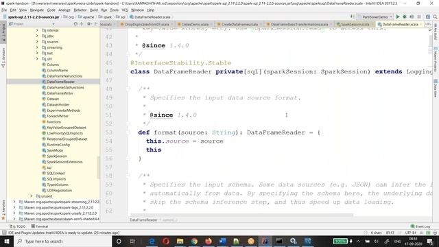spark sql create dataframe trans 17 09 2020 смотреть онлайн