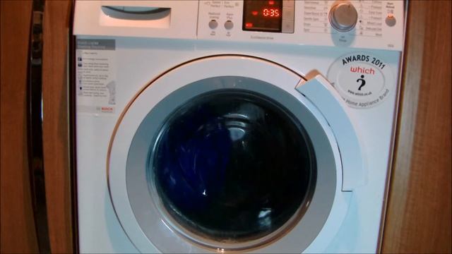 Bosch Logixx Was32461 Washing Machine: Cotton 60 Eco Perfect Mini Load (complete)