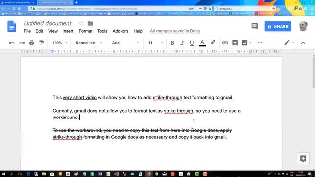 How to use strikethrough text in gmail смотреть онлайн