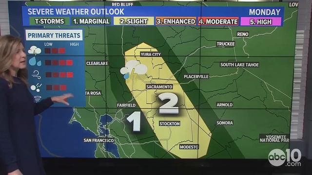 California Weather Update: Tornado risk, flooding and dangerous Sierra snowstorm смотреть онлайн